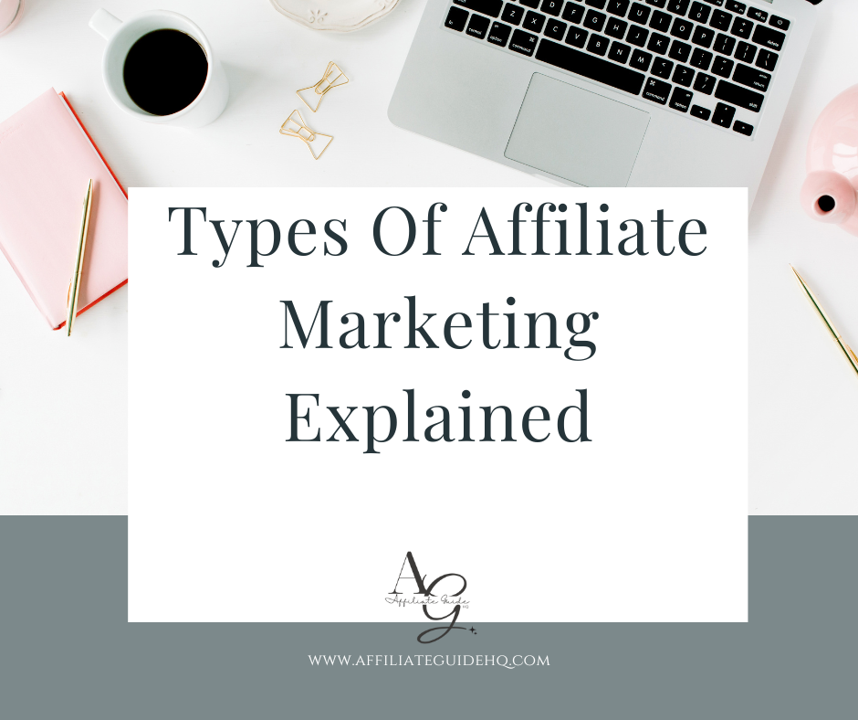 Types Of Affiliate Marketing Explained