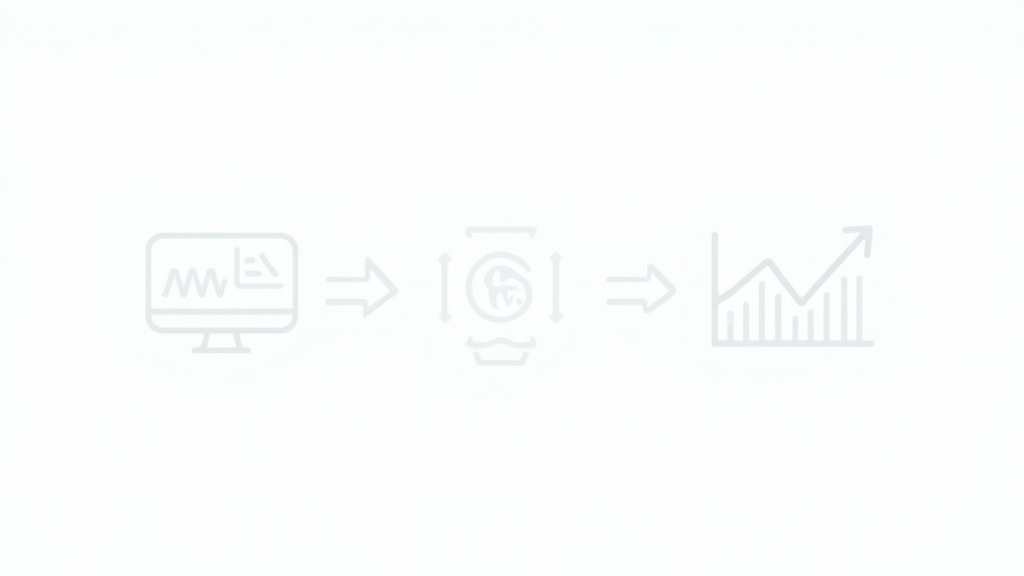 A visual layout of affiliate marketing concepts, with arrows pointing from a blog to products, sales, commissions, and analytics charts. Colors are soft and modern, evoking technology and finance.